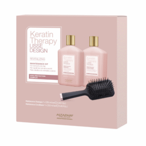 Alfaparf LD Keratin Therapy Maintenance Shampoo + Conditioner + KINGITUS